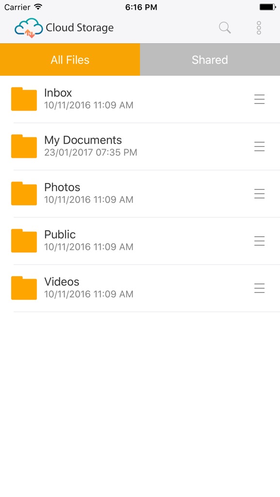 【图】HKT Cloud Storage(截图1) 【图】HKT Cloud Storage(截图1)
