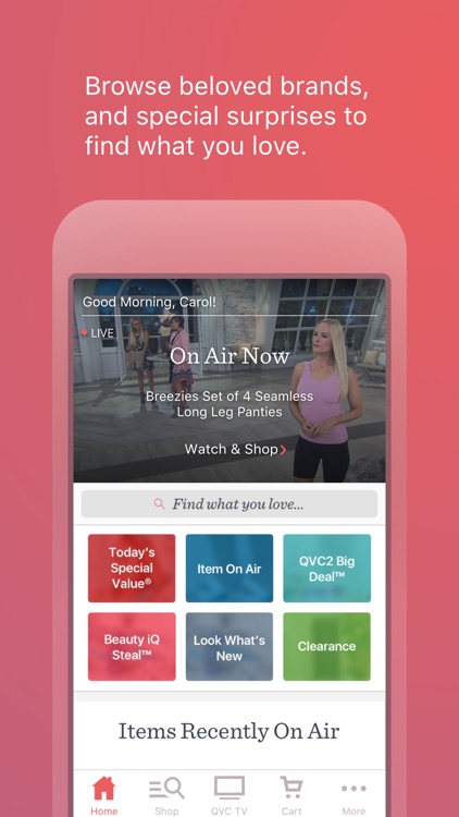 QVC for iPhone screenshot-0