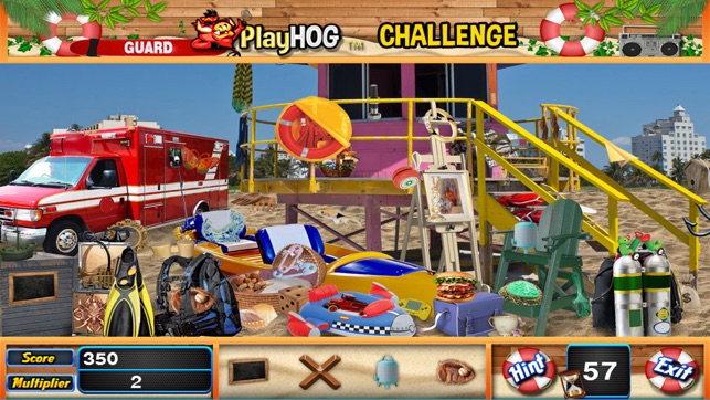 Lifeguard Hidden Objects Games