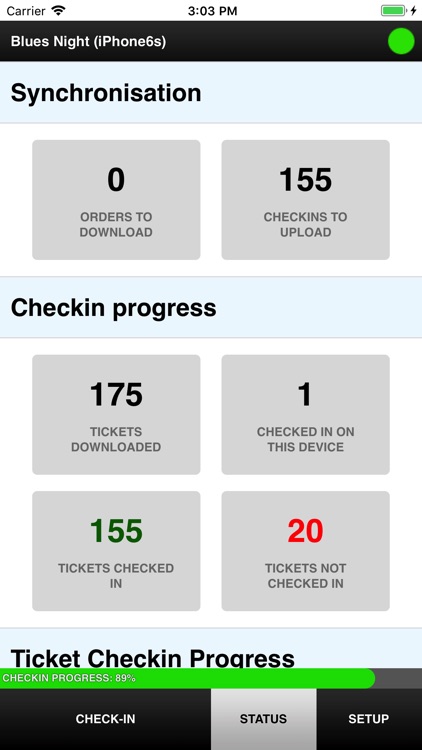 Ticket Tailor Check-in App