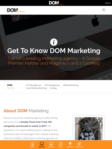 DOM Marketing screenshot 2