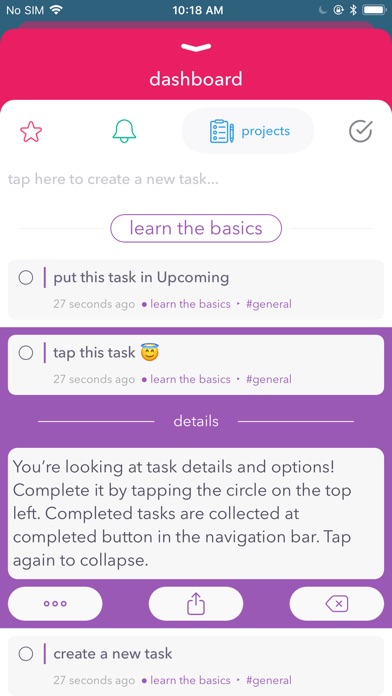 Focus - tasks, projects, notes screenshot 2