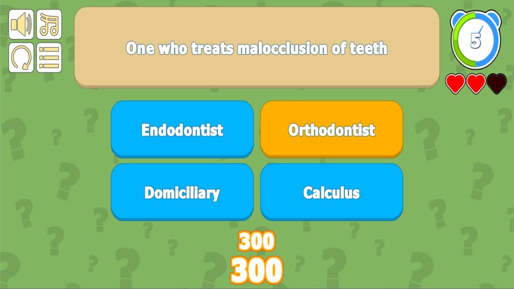 Dental Words Quiz screenshot-3