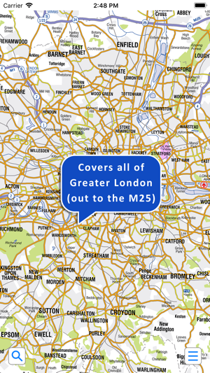 Greater London A-Z Street Map(圖2)-速報App