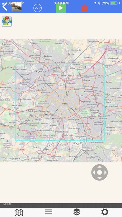 Paris Scaled Tour Maps screenshot 4