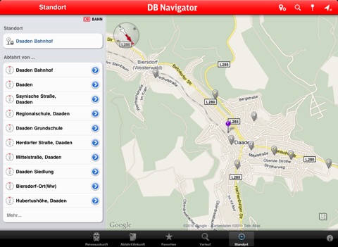 DB Navigator für iPad screenshot 3
