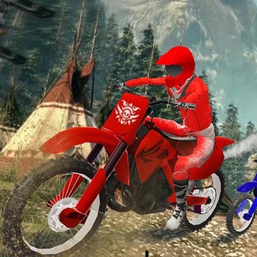 Xtreme Snow Bike Rider Icon