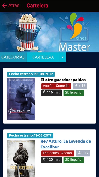 Cines Máster