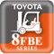 TOYOTA's new electric forklift, 8FBE Series