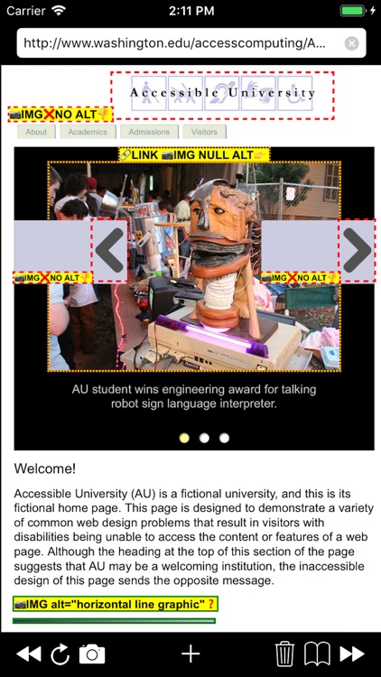 a11yTools - Web Accessibility