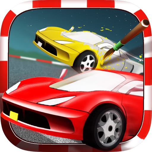 Cars coloring book -  3D drawings to paint iOS App