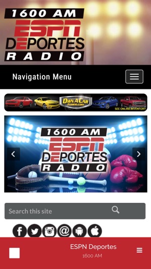 ESPN Deportes 1600 AM - KGSTAM(圖1)-速報App