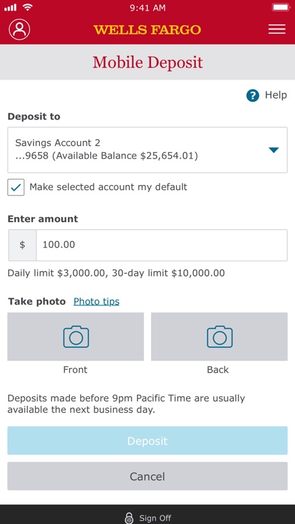 Wells Fargo Mobile screenshot-4
