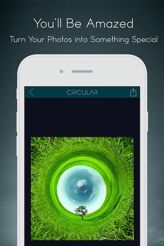 Circular Tiny Planet Editor screenshot 4