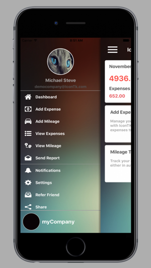 IconTK Expense & Mileage(圖2)-速報App
