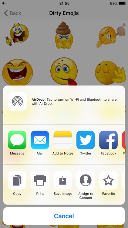 Flirty Emoji Adult Icons
