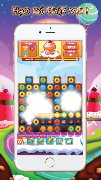 Game xếp kẹo - xếp kẹo ngọt screenshot 3