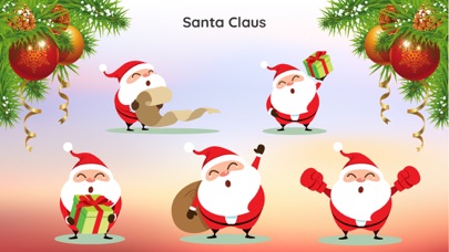Santa Claus Christmas Sticker screenshot 2