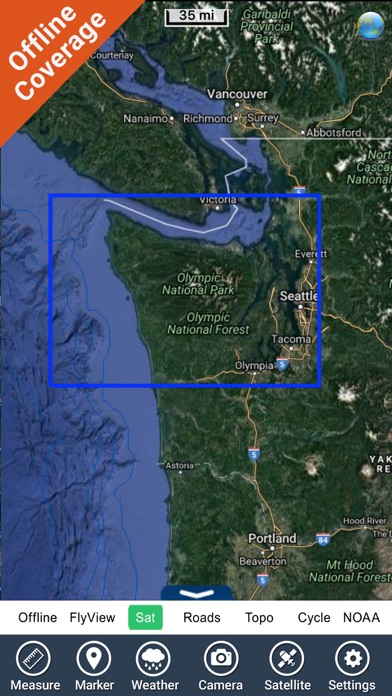 Olympic National Park GPS Mapsのおすすめ画像5