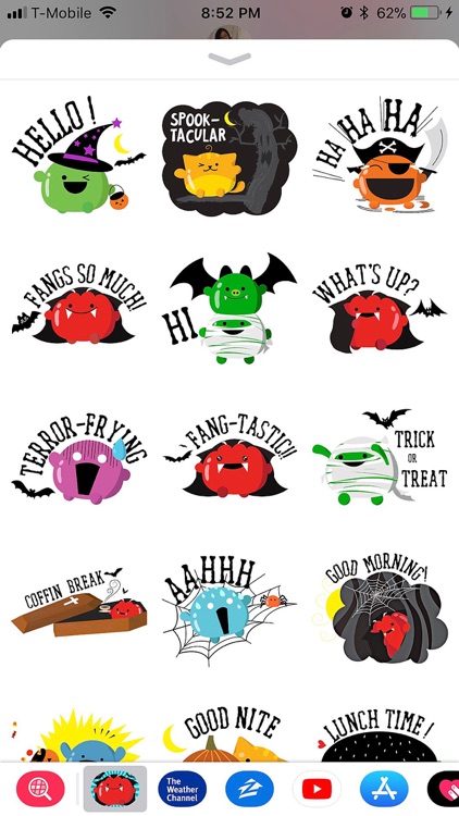 Mochi Halloween Stickers