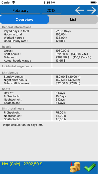 How to cancel & delete Shift Wage Planer from iphone & ipad 4