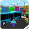 Blocky NewYork Passenger Bus