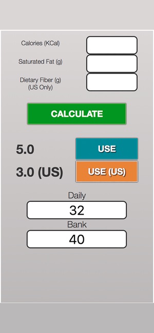 Vintage Points Calculator