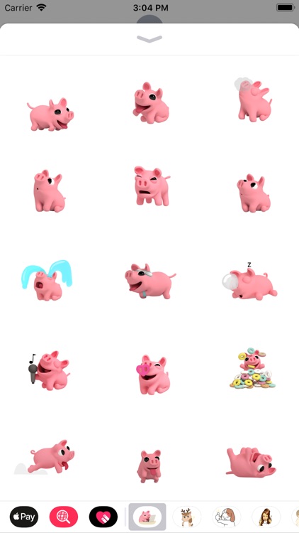 Pink Piggy Animated