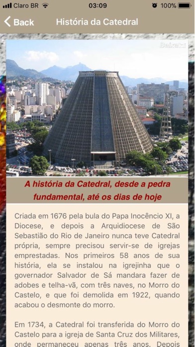 Catedral de São Sebastião - RJ screenshot 3