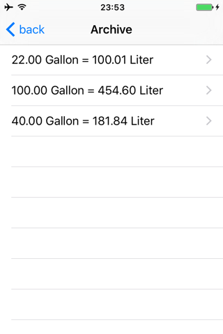 Gallon Liter screenshot 4