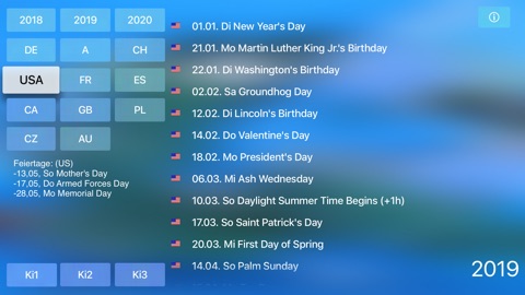 Screenshot #4 for Holidays for TV