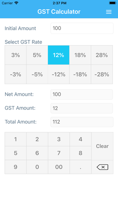 GST Calculator + screenshot 3