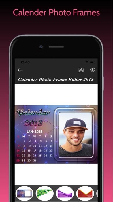 Calendar Photo Frame Editor screenshot 3
