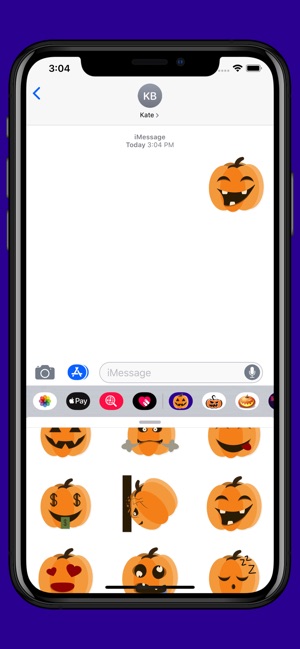 Halloween Pumpkin smiley moji(圖5)-速報App