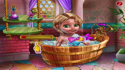 王子婴儿浴 - 好玩的游戏 screenshot 4