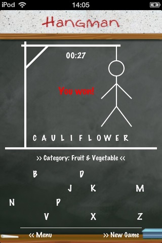 Hangman Classic screenshot 3