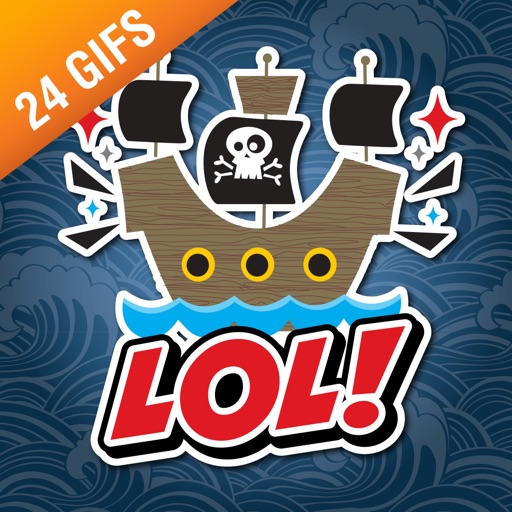 Ahoy Pirates Stickers