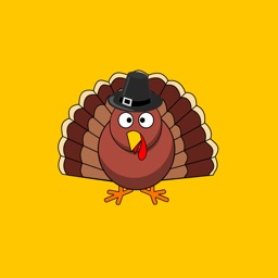 Thanksgiving Turkey Stickers