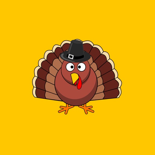 Thanksgiving Turkey Stickers