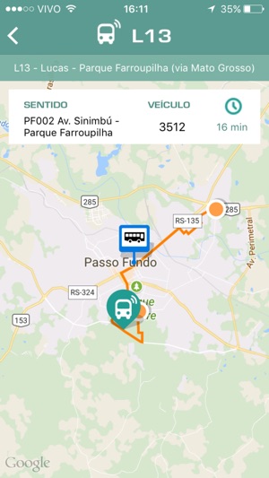 Meu Ônibus Coleurb(圖4)-速報App