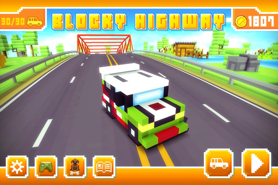 Blocky Highway screenshot 4