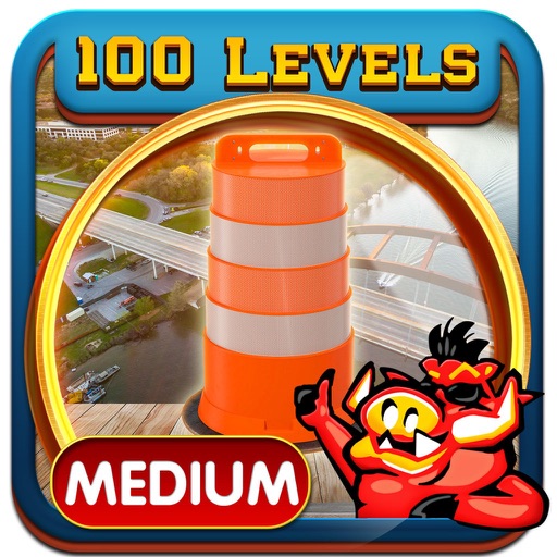 Over Bridge Hidden Object Game Icon
