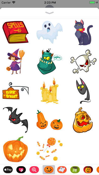 Happy Halloween Pumpkin Emotes screenshot 3