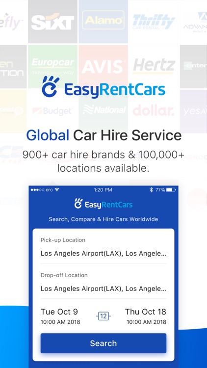 EasyRentCars-Global Car Rental screenshot-0