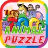 Vocabulary Zoo Animal Puzzle