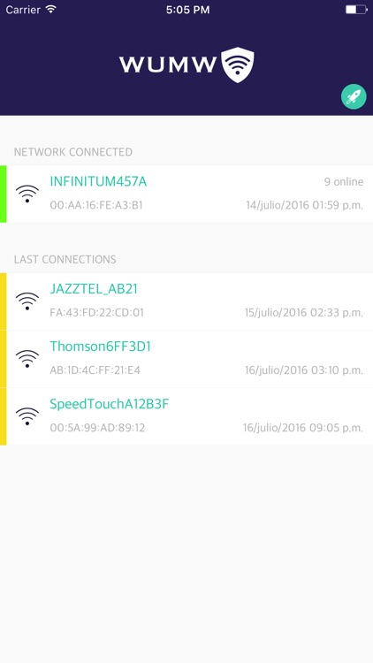 WUMW Who uses my WiFi? Protect your Internet