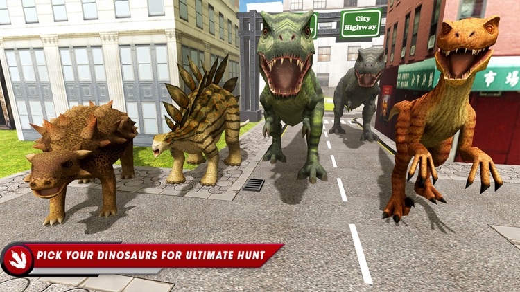 Dinosaur Simulator City Hunter