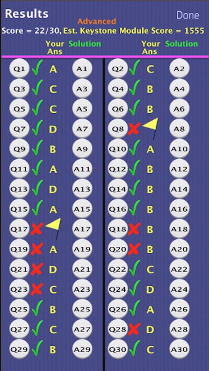 Keystone Alg I Practice Tests screenshot-5