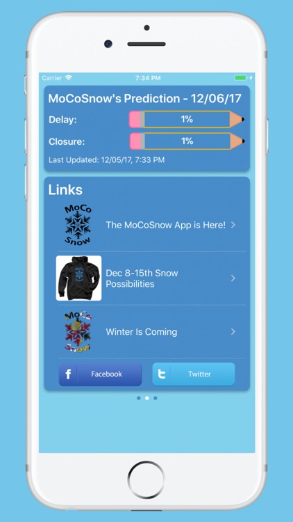 MoCoSnow App