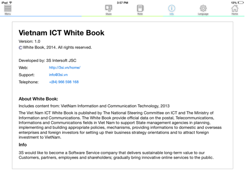 Vietnam ICT Whitebook screenshot 2